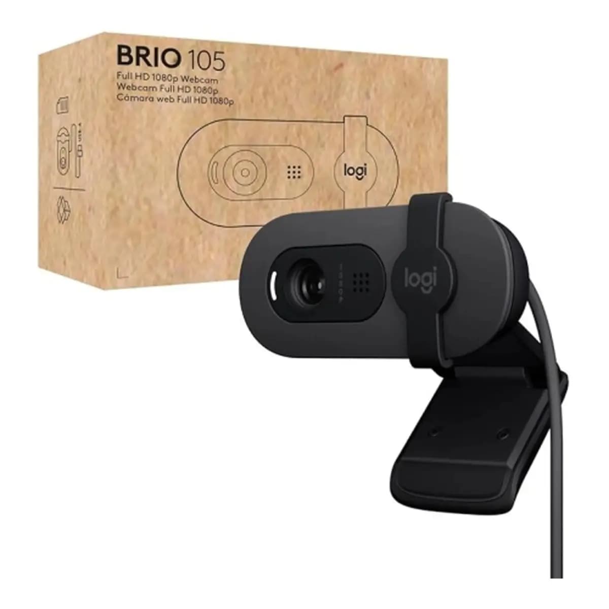 Web-kamera LOG BRIO 105 FHD 960-001592