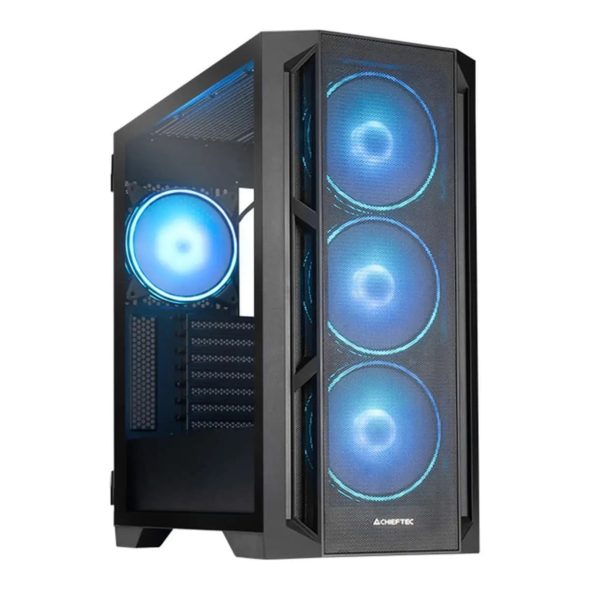 Chieftec Apex Lumo case4x140mm ARGB PWM fans, mesh400mm GPU, 175mm Cooler, 420mm Radiator