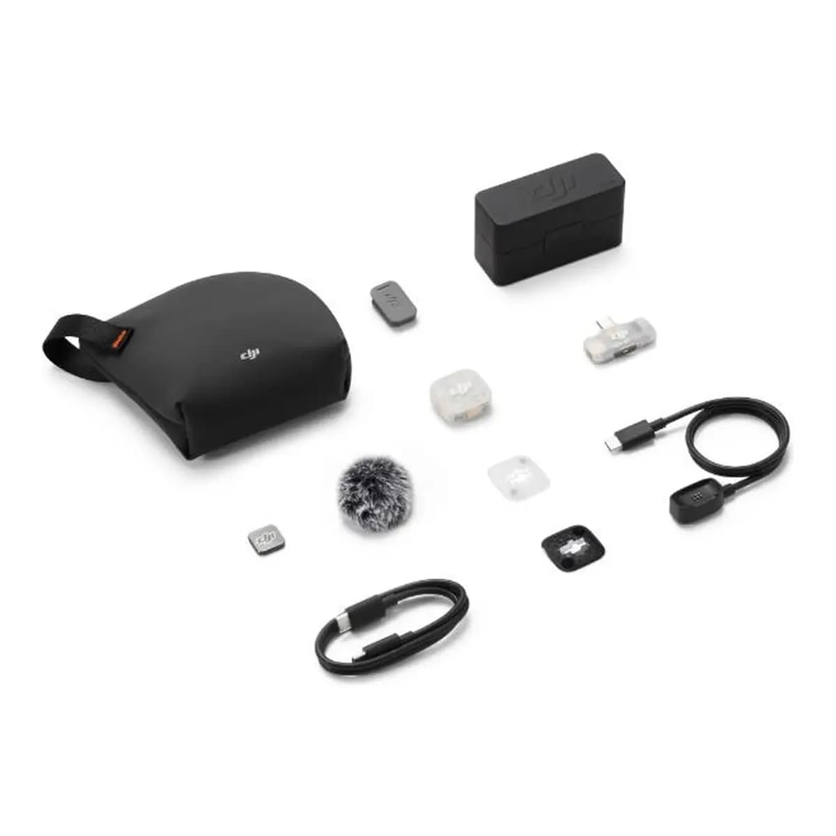 DJI Slušalice Mic Mini 2S (1 TX + 1 Mobile RX + Charging Case), Mikrofon