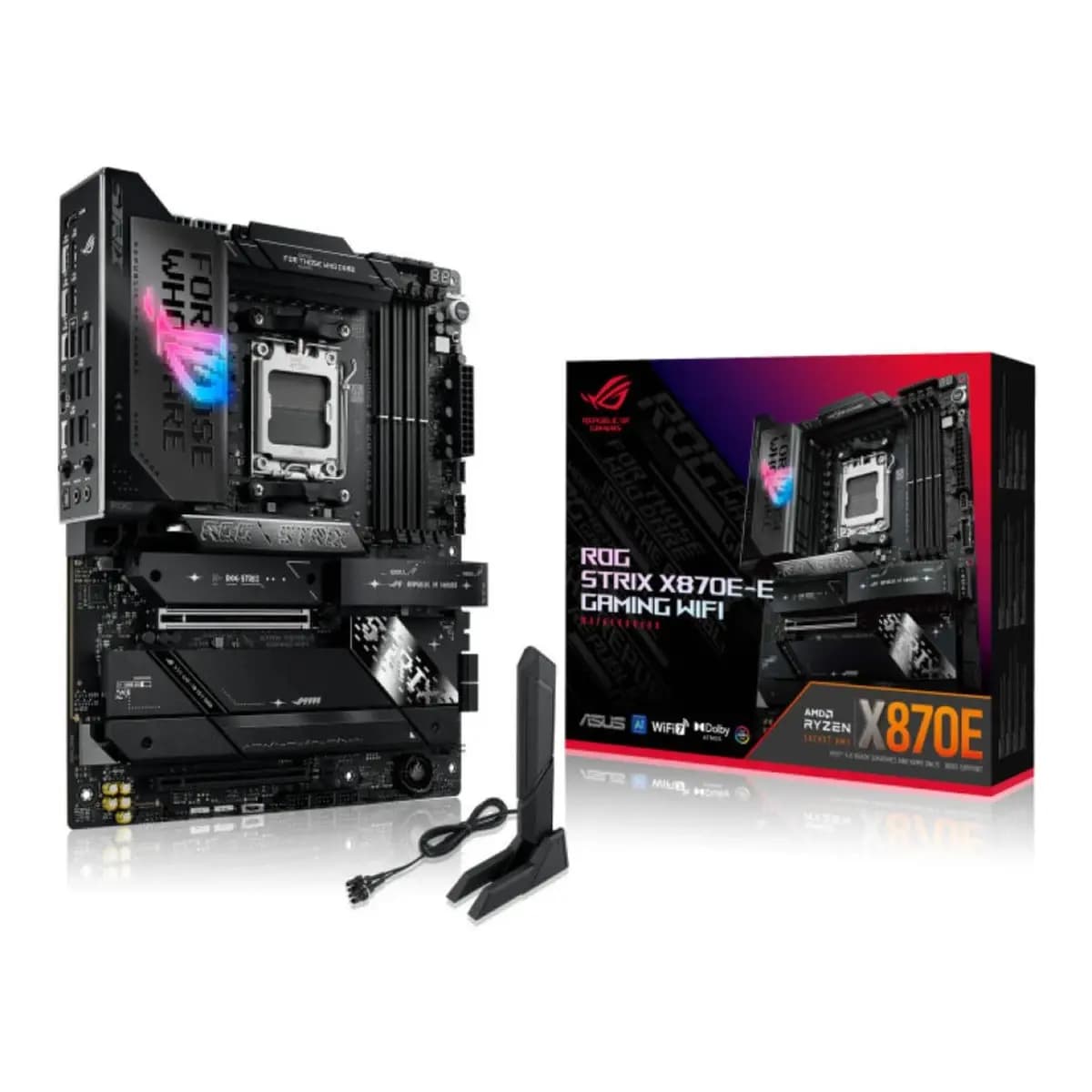 ASUS MB ROG STRIX X870E-EGaming Wifi, AM5, 4xDDR5,5x M.2;4xSATA,HDMI,13x USB, RAID,ATX