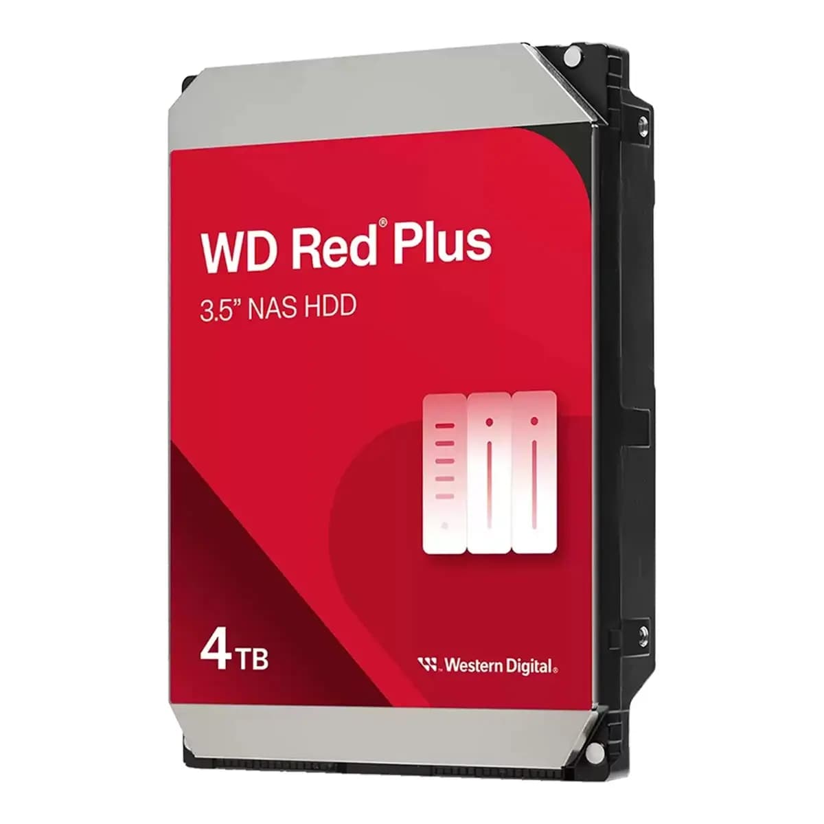 HDD NAS WD Red Plus 3.5'' 4TB 512MB 5400 RPM SATA 6 Gb/s