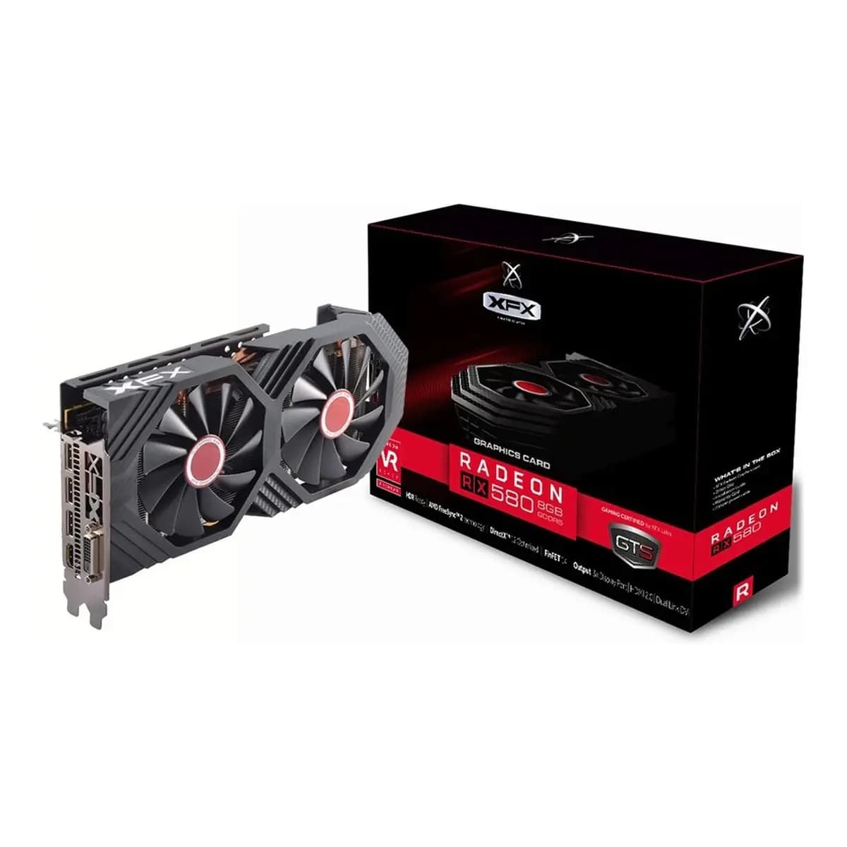 XFX Graficka Radeon RX 580 GTS XXX Ed. OC 8GB, GDDR5, HDMI/DVI/3xDP