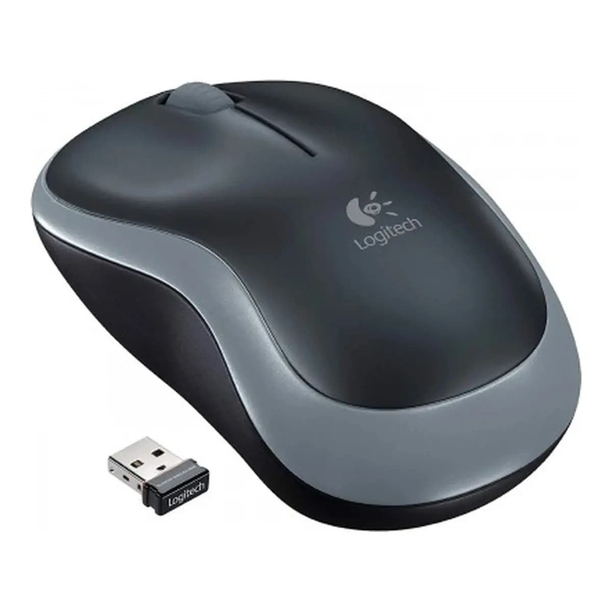 Logitech Miš M186 Wireless Swift Grey