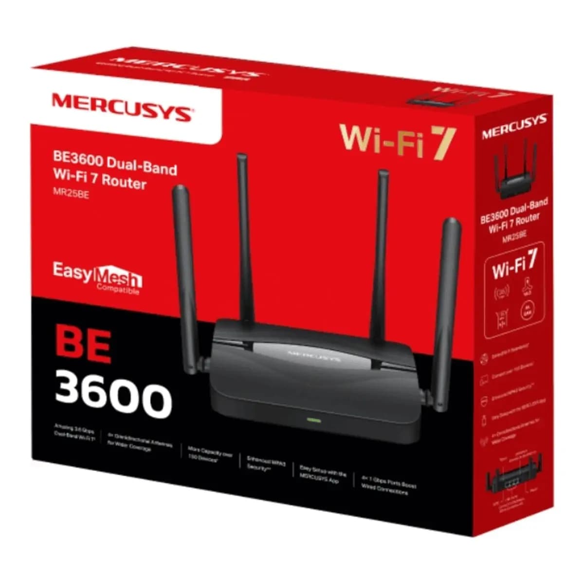 Mercusys MR25BE BE3600 WiFi 7Dual Band Router