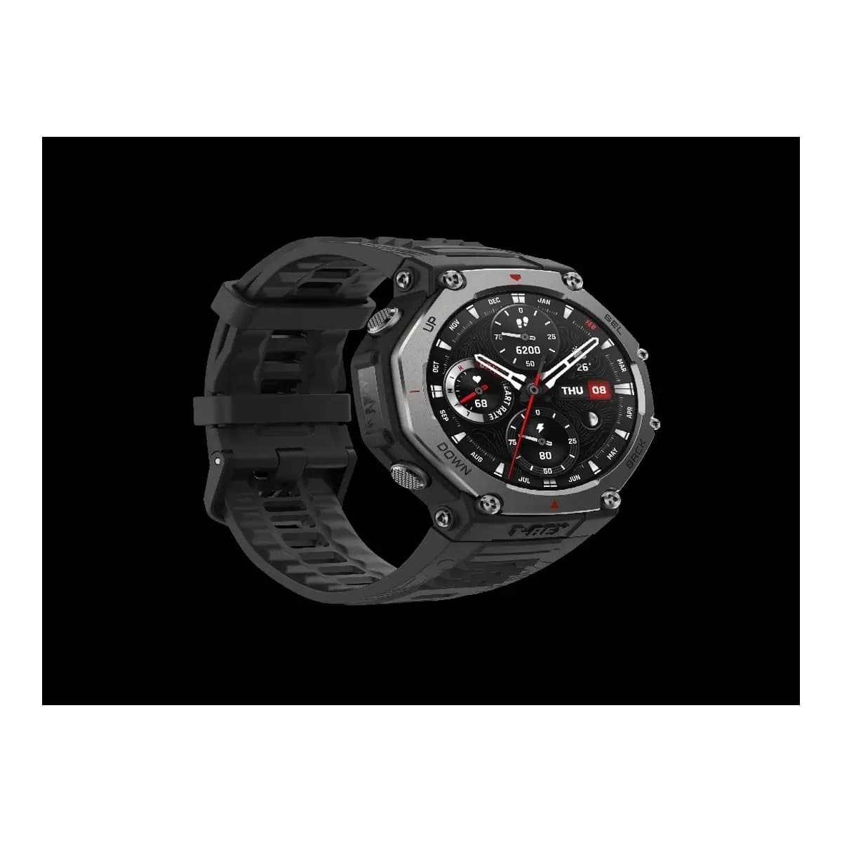 Amazfit T REX 3 Onyx1.5" AMOLED; 27 days battery life; GPS; 100 ATM vodootporan