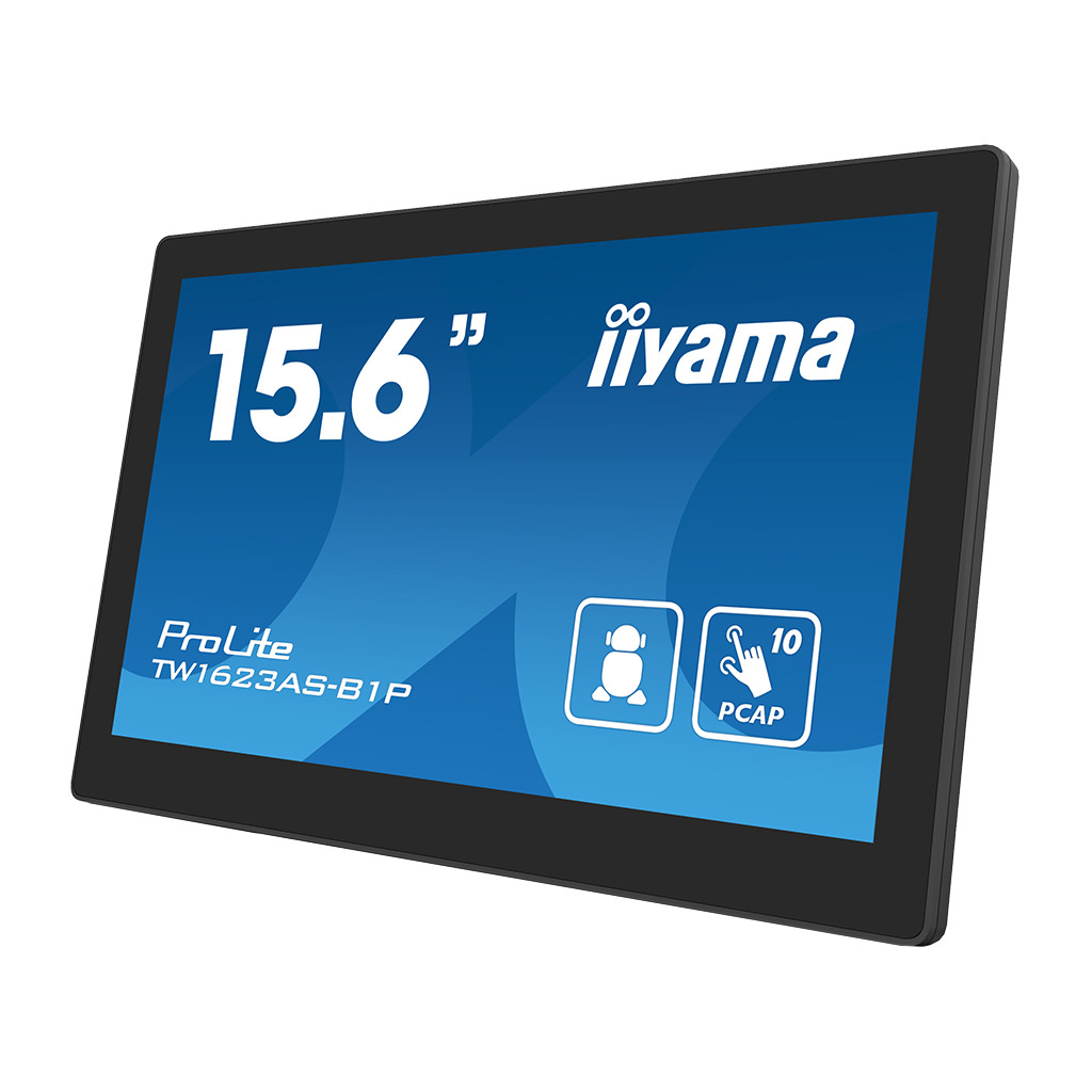 IIYAMA Android Monitor 15.6" Full HD - Touch Screen, POE, 24/7 Rad, 450cd/m² - Image 2