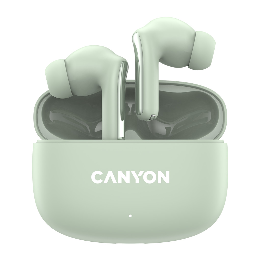 CANYON Slušalice OnGo 9 Zelene - Bežične, Bluetooth 5.0, 20h Baterija