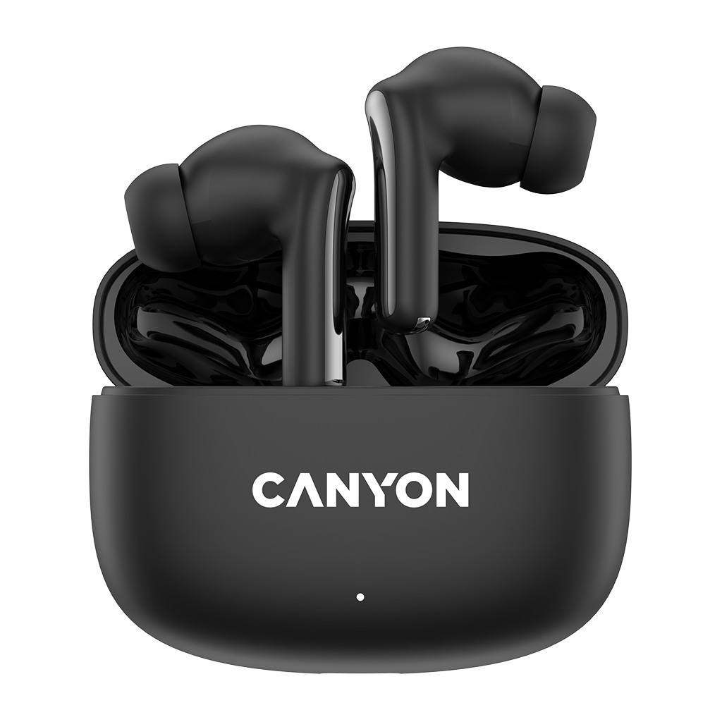 CANYON Slušalice OnGo 9 - Bežične, Bluetooth 5.0, 20h Baterija, Crne