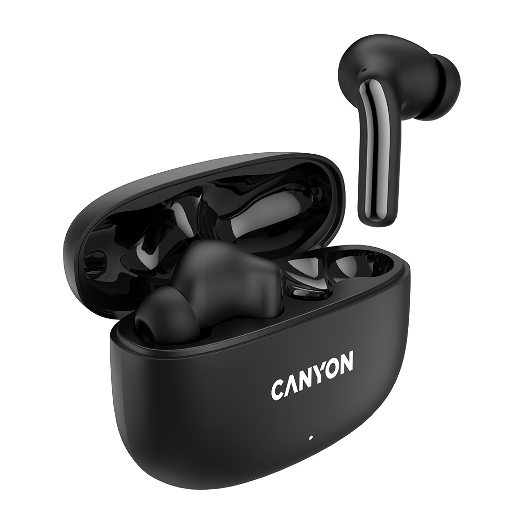 CANYON Slušalice OnGo 9 - Bežične, Bluetooth 5.0, 20h Baterija, Crne - Image 4
