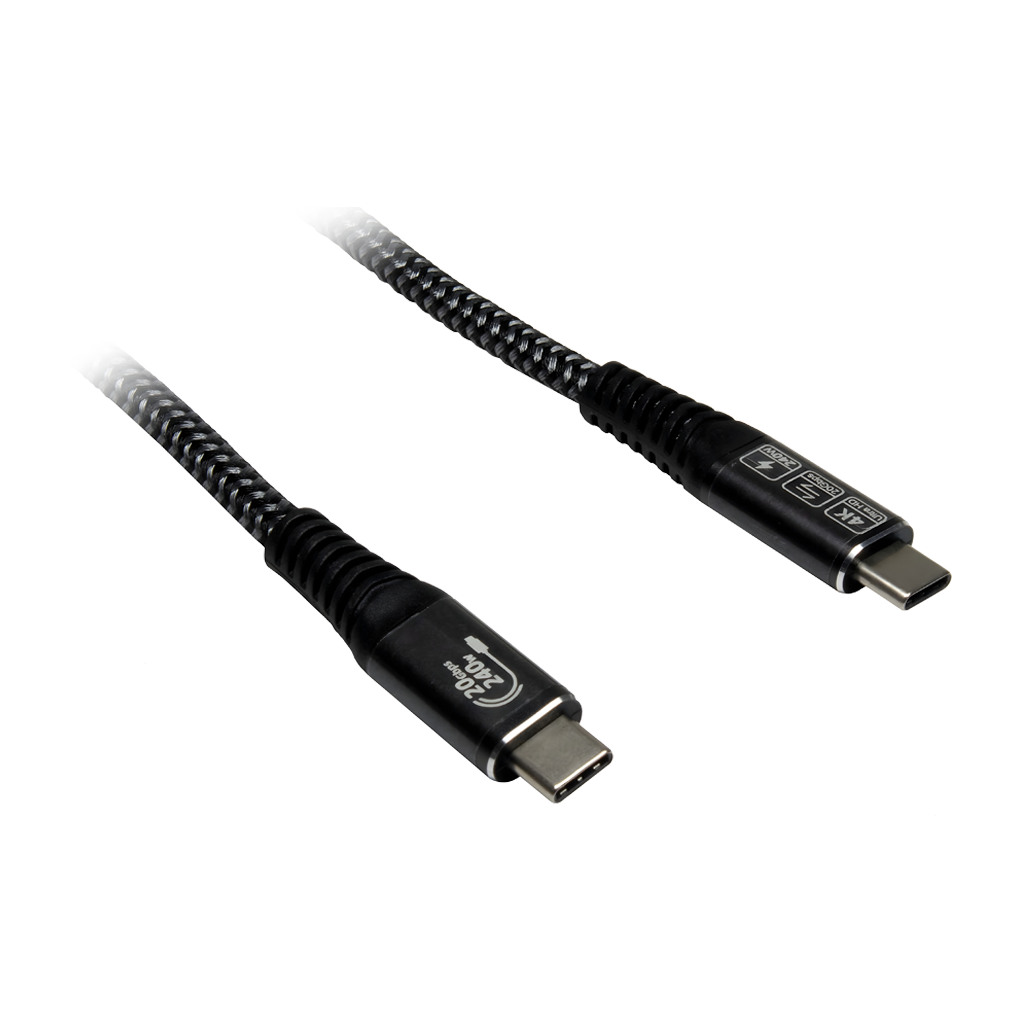 USB C AC Cable USB 3.2 Gen2x2 240W - 15m