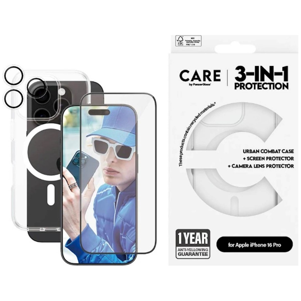 Bundle Care by PG iPhone 16 Pro MagSafe White