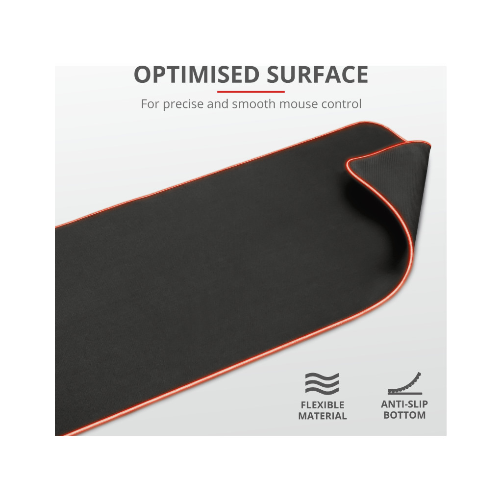 Trust GXT 764 Glide-Flex XXL Full illuminated Flexiblepodloga za miš