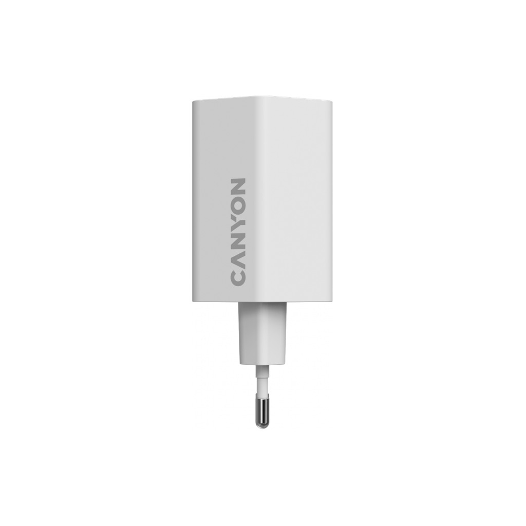CANYON Punjač HEXAGON 65 GaN 65W 2xPD 1xQC EU Bijeli - Image 2