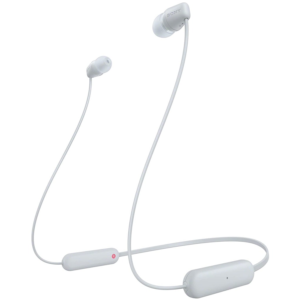 Sony slusalice WIC100, bijelein-Ear; Bluetooth; sa mikrofon